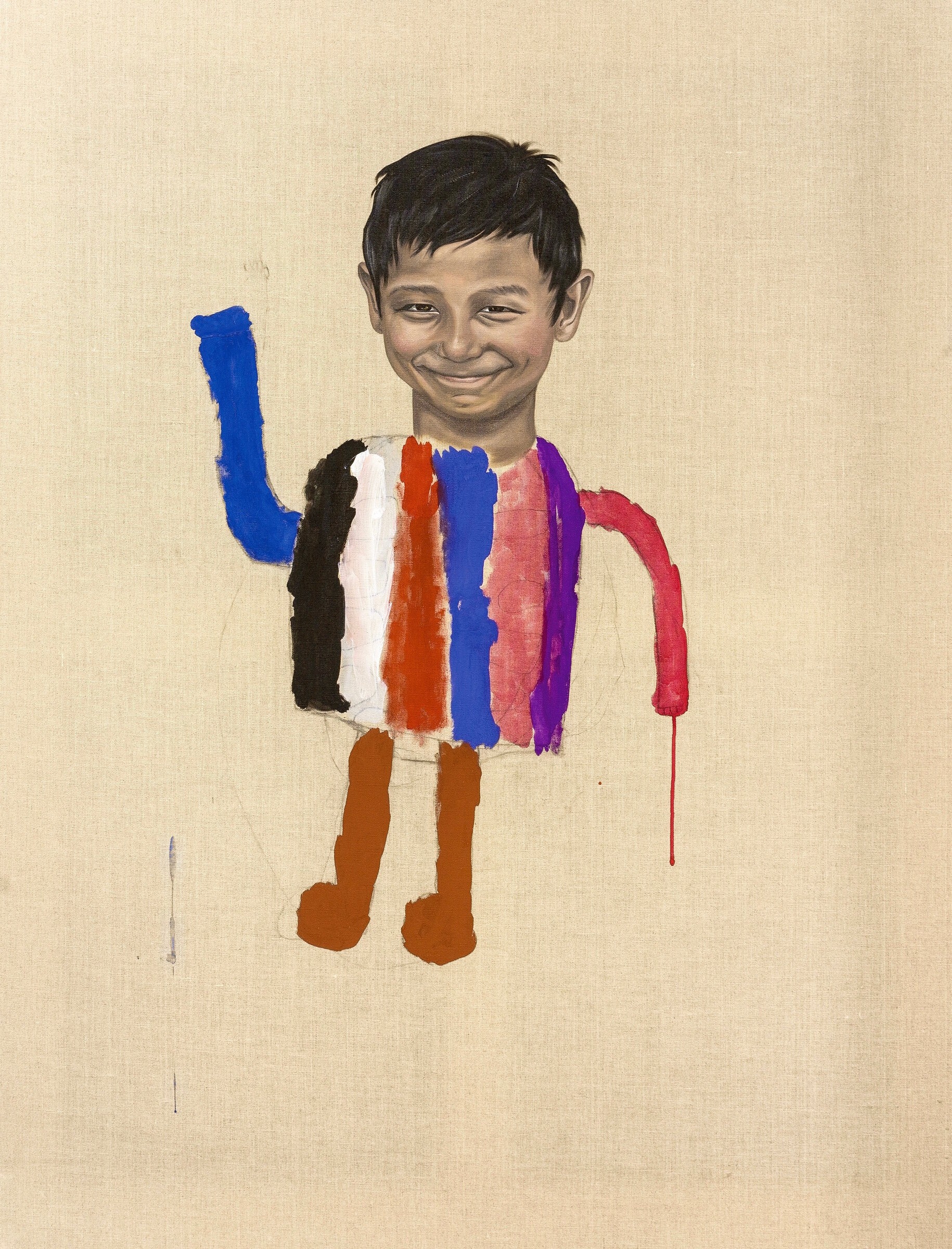 Raju — Painted Identity, Caroline Pera