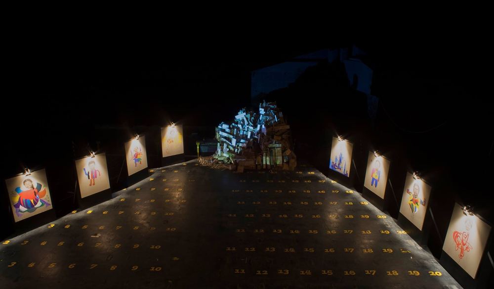 Painted Identity — Exhibition at the Cinema, Milan